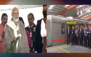 प्रधानमंत्री ने कानपुर में मेट्रो रेल परियोजना की शुरुआत की