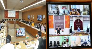 केन्द्रीय स्वास्थ्य मंत्री ने कोविड से निपटने के लिए राज्यों के साथ स्वास्थ्य तैयारियों की समीक्षा की केन्द्रीय स्वास्थ्य मंत्री ने कोविड से निपटने के लिए राज्यों के साथ स्वास्थ्य तैयारियों की समीक्षा की