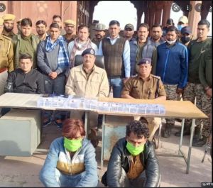 पांच तस्कर गिरफ्तार, 13 देसी कट्टे व सात कारतूस जब्त पांच तस्कर गिरफ्तार, 13 देसी कट्टे व सात कारतूस जब्त