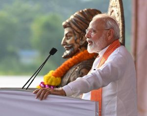  प्रधानमंत्री  ने छत्रपति शिवाजी को भारत का गौरव बताया