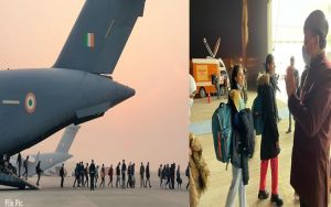  यूक्रेन संकट : भारतीय वायु सेना के तीन विमान 629 भारतीयों को लेकर दिल्ली पहुंचे