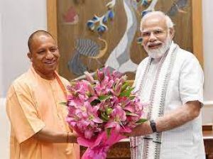 योगी ने उपराष्ट्रपति, प्रधानमंत्री मोदी से मुलाकात की