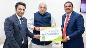  केंद्रीय गृह मंत्री अमित शाह ने कोविशील्ड टीके पर लिखी गई पुस्तक का लोकार्पण किया