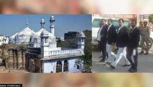 वाराणसी में ज्ञानवापी मस्जिद परिसर का सर्वे कार्य दूसरे दिन भी जारी