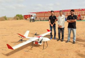 टेकईगल ने गुजरात में ड्रोन के जरिए पहुंचाई डाक