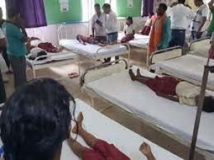 स्कूल पर आकाशीय बिजली गिरी, कई बच्चे झुलसे