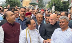 नड्डा ने छात्र जीवन की यादें ताजा की, उस दुकान पर गए जहां चाय पीते थे