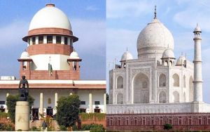 उच्‍चतम न्‍यायालय ने ताजमहल के पांच सौ मीटर के दायरे में सभी व्‍यवसायिक गतिविधियों को रोकने का निर्देश दिया