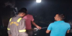 कूलर की फैक्टरी में लगी आग, 650 कूलर जलकर राख