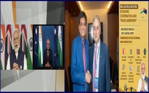 भारत ऑस्&zwj;ट्रेलिया आर्थ&zwj;िक सहयोग और व्&zwj;यापार समझौता आज से लागू