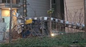 निर्माणाधीन इमारत की अस्थाई लिफ्ट के गिरने से इंजीनियर की मौत