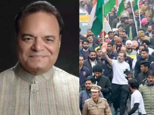 भारत जोड़ो यात्रा के दौरान राहुल के साथ चलते-चलते गिरे सांसद संतोख चौधरी , अटैक से मौत 