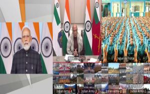  प्रधानमंत्री नरेन्द्र मोदी ने नवनियुक्त अग्निवीरों के साथ बातचीत की, कहा- अग्निपथ योजना भविष्&zwj;य की रणनीति के लिए गेम चैंजर साबित होगी