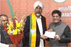 भाजपा में शामिल हुए पंजाब कांग्रेस के वरिष्ठ नेता मनप्रीत बादल
