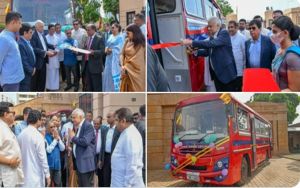  भारत ने आर्थिक सहायता योजना के अंतर्गत श्रीलंका को 50 और बसें प्रदान की
