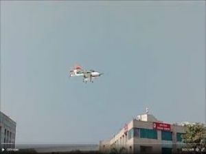 ड्रोन ने सिर्फ 30 मिनट में एम्स ऋषिकेश से टिहरी गढ़वाल अस्पताल में टीबी रोधी दवा पहुंचाई