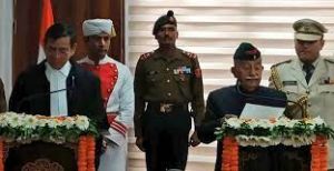 बी. डी. मिश्रा ने लद्दाख के उपराज्यपाल के रूप में शपथ ली