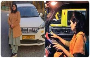 पहली महिला टैक्सी चालक को परिवहन मंत्री ने बताया 'प्रेरणास्रोत'
