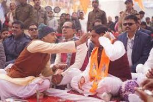 अयोध्या में राम मंदिर प्राण प्रतिष्ठा समारोह : मप्र के मुख्यमंत्री मोहन यादव ने की ओरछा के मंदिर में पूजा अयोध्या में राम मंदिर प्राण प्रतिष्ठा समारोह : मप्र के मुख्यमंत्री मोहन यादव ने की ओरछा के मंदिर में पूजा