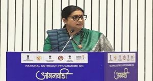 आंगनवाड़ी प्रणाली के डिजिटलीकरण के माध्यम से काफी प्रगति हुई है-   स्मृति ईरानी