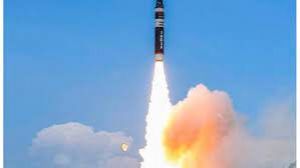 भारत ने मध्यम दूरी की बैलिस्टिक मिसाइल का सफल परीक्षण किया