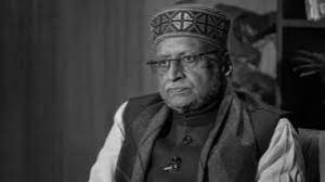  बिहार के पूर्व उपमुख्यमंत्री सुशील कुमार मोदी का निधन