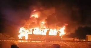 हरियाणा में बस में आग लगने से नौ लोगों की मौत, 15 घायल