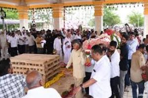 रामोजी राव का हैदराबाद में अंतिम संस्कार किया गया