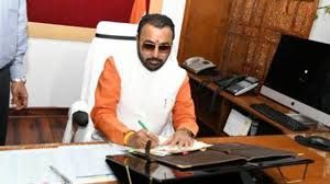 शिवसेना के प्रतापराव जाधव ने स्वास्थ्य, आयुष राज्य मंत्री का पदभार संभाला