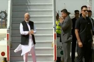 प्रधानमंत्री नरेंद्र मोदी इटली से वापस लौटे, यात्रा को बताया सार्थक