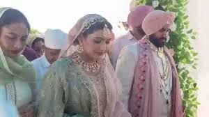  पंजाब के मंत्री अनमोल गगन मान शादी के बंधन में बंधे