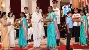  राष्ट्रपति मुर्मू ने 10 जवानों को कीर्ति चक्र से और 26 को शौर्य चक्र से सम्मानित किया