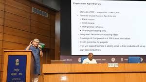 केंद्रीय मंत्रिमंडल ने &lsquo;कृषि अवसंरचना कोष&rsquo; की केंद्रीय योजना के क्रमिक विस्तार को मंजूरी दी