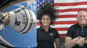 बोइंग का स्टारलाइनर यान  सुनीता विलियम्स  और बुच विल्मोर के बिना धरती पर लौटा 