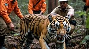 तीन साल में 11 लोगों की जान लेने वाली बाघिन को पिंजरे में बंद किया गया