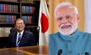 मोदी ने शिगेरू इशिबा को जापान के प्रधानमंत्री के रूप में पदभार संभालने पर बधाई दी मोदी ने शिगेरू इशिबा को जापान के प्रधानमंत्री के रूप में पदभार संभालने पर बधाई दी