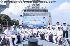  जीआरएसई ने भारतीय नौसेना को दूसरा सर्वेक्षण पोत सौंपा