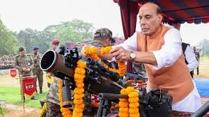  शस्त्र पूजा स्पष्ट संकेत है कि जरूरत पड़ने पर पूरी ताकत से हथियारों का इस्तेमाल किया जाएगा: राजनाथ