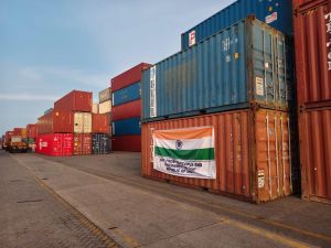  म्&zwj;यांमा को भारत ने भेजा 2200 टन चावल