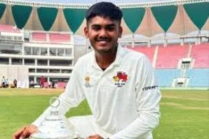 म्हात्रे लिस्ट ए क्रिकेट में 150 रन बनाने वाले सबसे युवा खिलाड़ी बने, जायसवाल का विश्व रिकॉर्ड तोड़ा