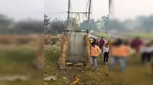 ट्रांसफार्मर चोरी के कारण गांव में 25 दिन से बिजली नहीं, ग्रामीण परेशान