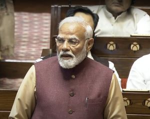  राज्यसभा में पीएम मोदी का संबोधन, कहा-सबका साथ, सबका विकास हम सभी का दायित्व