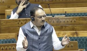 स्वास्थ्य मंत्री जेपी नड्डा ने सांसदों को नियमित स्वास्थ्य जांच कराने की दी सलाह