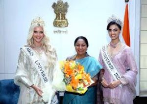 दिल्ली की मुख्यमंत्री ने मिस यूनिवर्स और मिस यूनिवर्स इंडिया 2024 से मुलाकात की