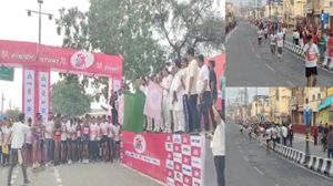 अयोध्या में &lsquo;रन फॉर राम&rsquo; मैराथन का आयोजन, हजारों ने लिया हिस्सा