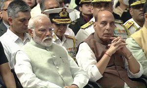 प्रधानमंत्री मोदी और रक्षा मंत्री राजनाथ सिंह के बीच हुई अहम मुलाकात, करीब 40 मिनट तक हुई बात