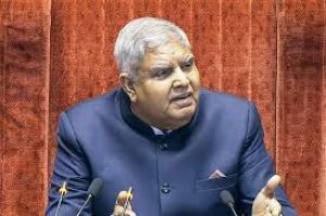 भारत वैश्विक शांति में विश्वास रखता है: उपराष्ट्रपति धनखड़