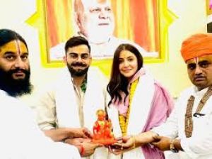 विराट, अनुष्का ने अयोध्या में राम मंदिर में दर्शन-पूजन किया