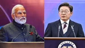  प्रधानमंत्री मोदी ने द.कोरिया के नए राष्ट्रपति को बधाई दी