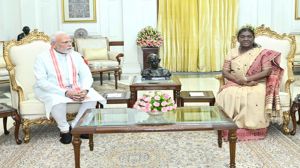 प्रधानमंत्री मोदी ने राष्ट्रपति द्रौपदी मुर्मु से की मुलाकात